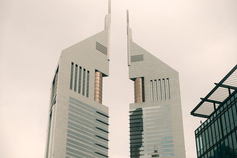 The Emirates Towers in Dubai